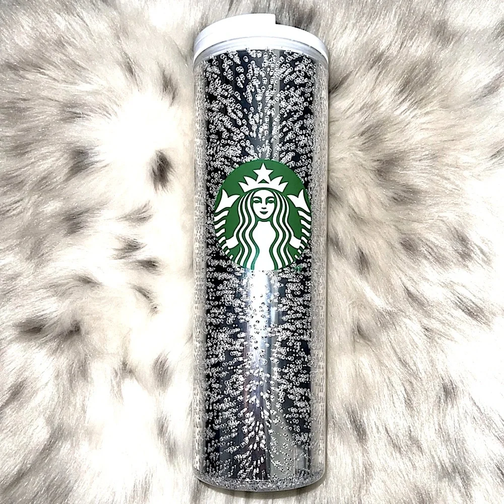 🤍☕️Starbucks glitter coffee cup🤍☕️‎
